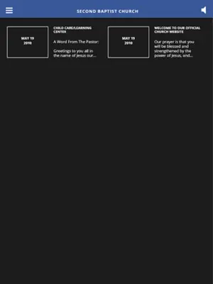 Second Baptist Waycross android App screenshot 1
