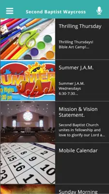 Second Baptist Waycross android App screenshot 3