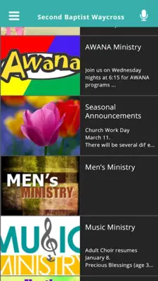 Second Baptist Waycross android App screenshot 4